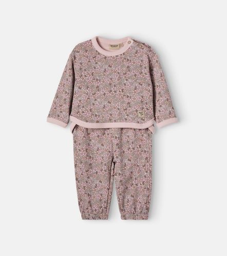 Bebé - set Emery de sudadera y pantalones de chándal de algodón - Wheat - Modalova