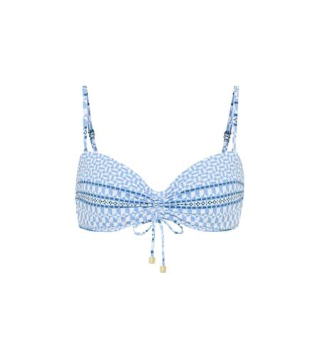 Malta printed bandeau bikini top - Heidi Klein - Modalova