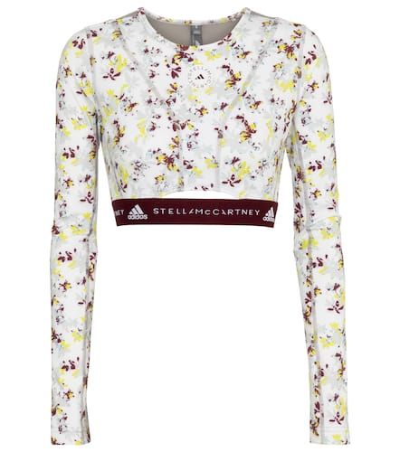 Future Playground floral crop top - Adidas by Stella McCartney - Modalova