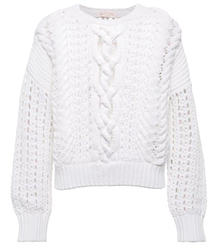 Pullover aus einem Baumwollgemisch - Valentino - Modalova