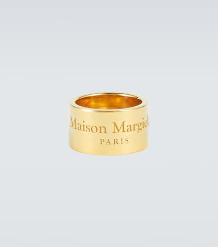 Logo sterling silver ring - Maison Margiela - Modalova