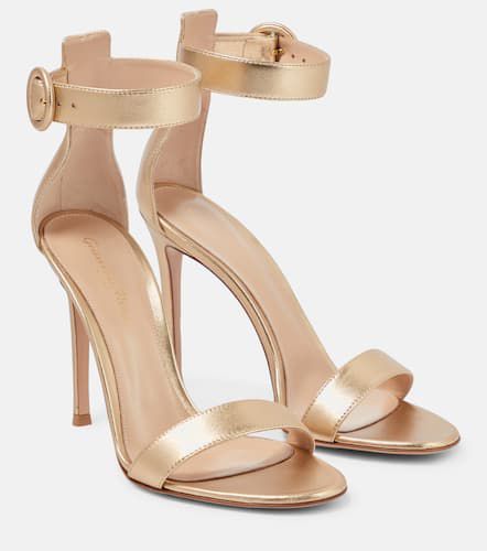 Portofino 105 leather sandals - Gianvito Rossi - Modalova