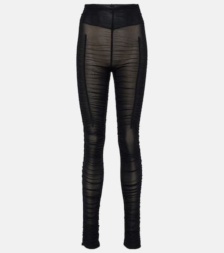 Ocilia gathered mesh slim pants - KNWLS - Modalova