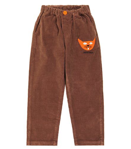 Cat cotton corduroy pants - Jellymallow - Modalova