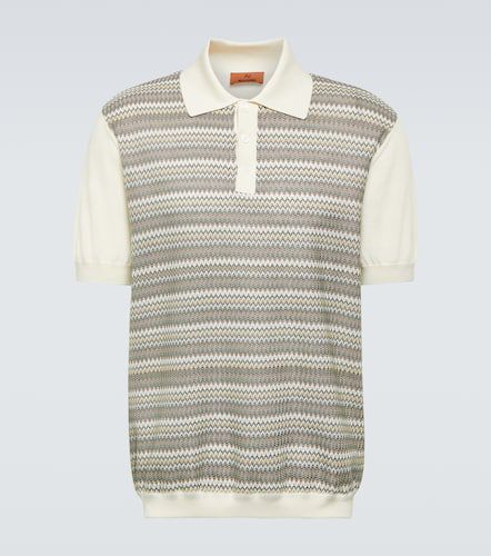 Missoni Cotton and silk polo shirt - Missoni - Modalova