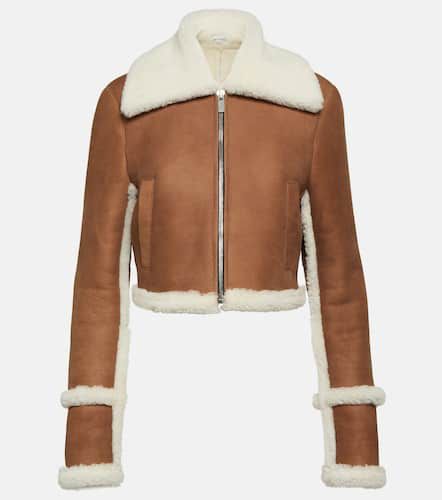 Jacke aus Veloursleder mit Shearling - Magda Butrym - Modalova