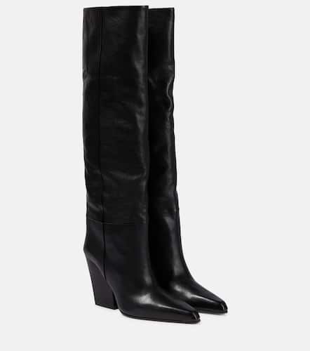 Jane leather knee-high boots - Paris Texas - Modalova