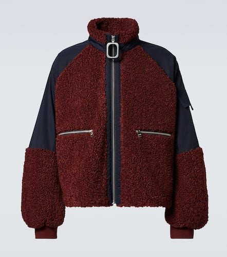 Colorblocked fleece jacket - JW Anderson - Modalova