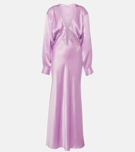 Triquetra silk satin maxi dress - Christopher Esber - Modalova