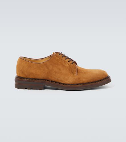 Suede Derby shoes - Brunello Cucinelli - Modalova