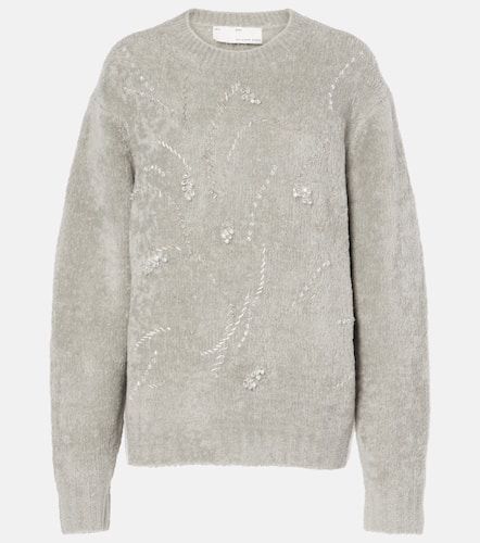 Embellished wool-blend sweater - Xu Zhi - Modalova