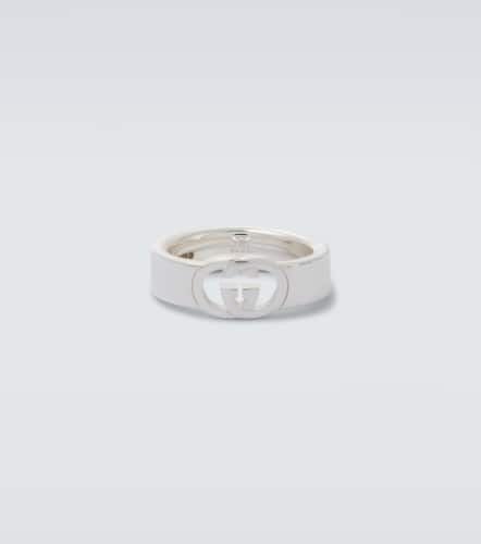 Interlocking G sterling ring - Gucci - Modalova