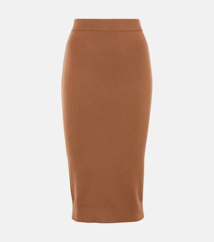 Knitted wool pencil skirt - Saint Laurent - Modalova