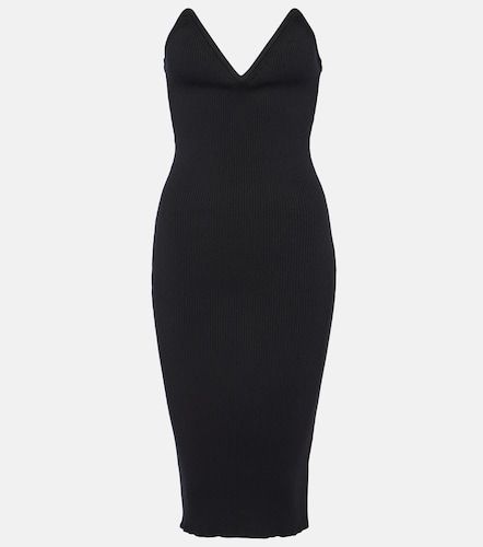 Abito midi bustier in maglia - Coperni - Modalova