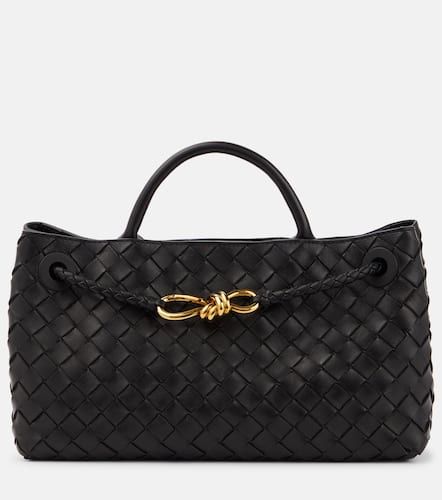 East-West Andiamo Intrecciato leather tote bag - Bottega Veneta - Modalova