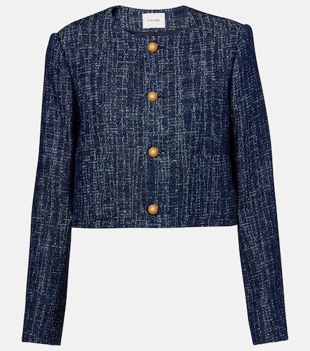 Frame Cotton tweed jacket - Frame - Modalova