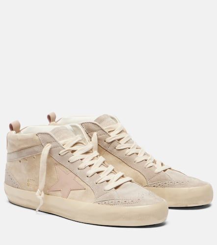 Mid Star suede high-top sneakers - Golden Goose - Modalova