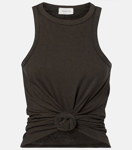 Tank top in cotone e seta - Magda Butrym - Modalova