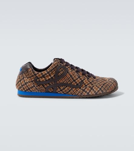 Sneakers Ballet Runner 2.0 in suede a quadri - Loewe - Modalova