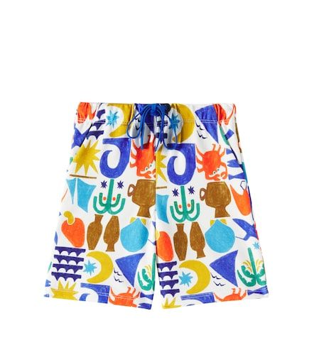 Fábula Bermudas de algodón estampadas - Fabula - Modalova