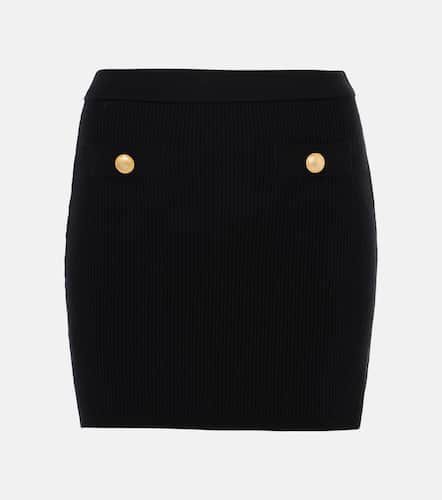 Wool and cashmere miniskirt - Alessandra Rich - Modalova