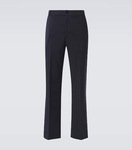 Sportivo wool-blend straight pants - Moncler - Modalova