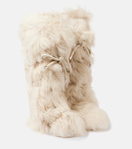 Gaia shearling snow boots - Moncler Grenoble - Modalova