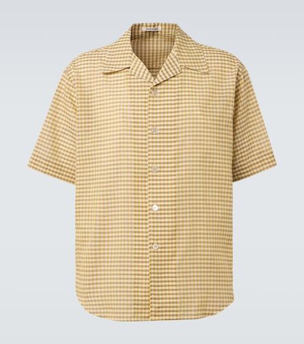 Auralee Gingham cotton shirt - Auralee - Modalova