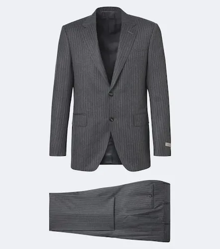 Traje de lana con raya diplomátic - Canali - Modalova