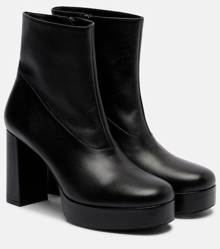 Jodie leather platform ankle boots - Staud - Modalova