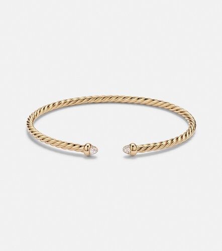 Bracciale Cablespira® Flex Micro in 18kt con diamanti - David Yurman - Modalova