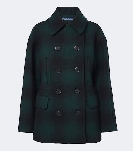 Plaid wool-blend peacoat - Polo Ralph Lauren - Modalova