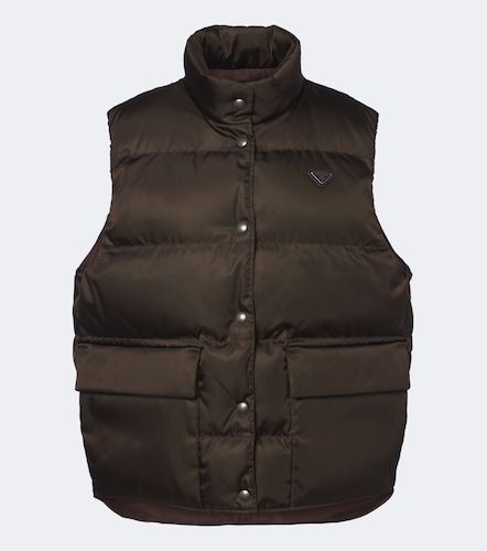 Prada Daunenweste aus Re-Nylon - Prada - Modalova