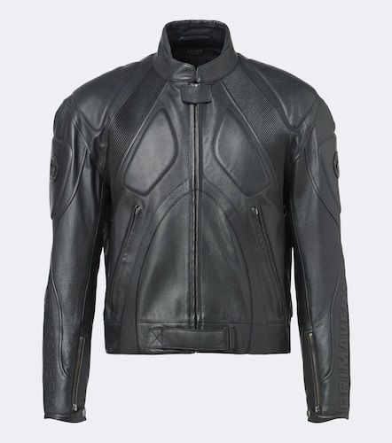 Bikerjacke Interlocking G aus Leder - Gucci - Modalova