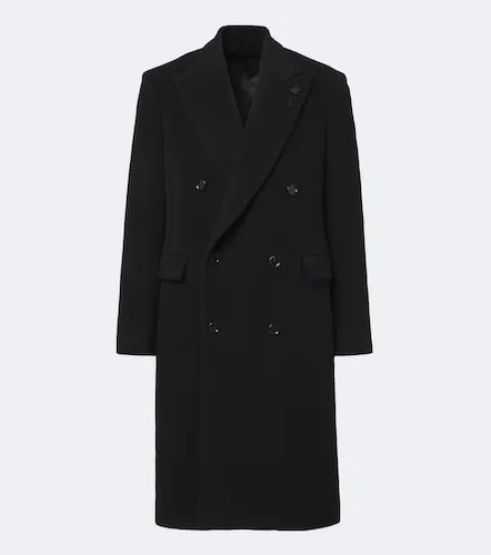 Double-breasted virgin wool coat - Lardini - Modalova