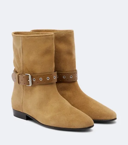 Reena suede ankle boots - Isabel Marant - Modalova