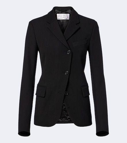 Asymmetric twill blazer - Acne Studios - Modalova