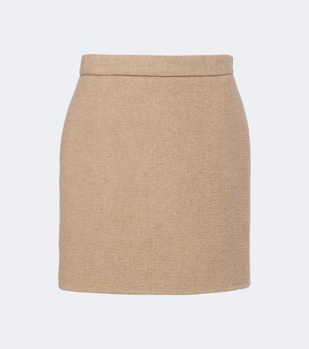 Minigonna in cammello e mohair - Max Mara - Modalova