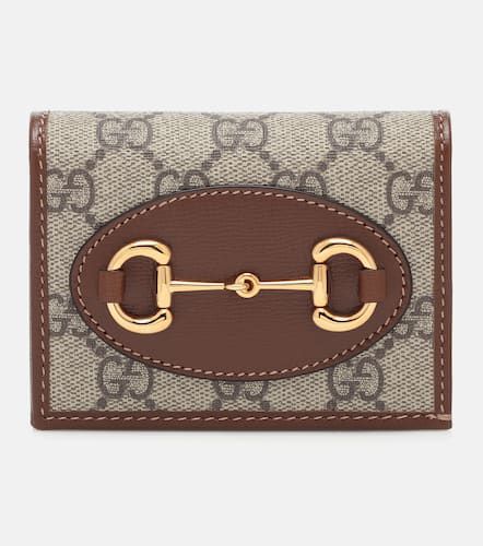 Horsebit 1955 leather wallet - Gucci - Modalova