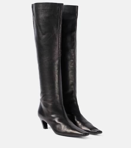 Davis leather knee-high boots - Khaite - Modalova