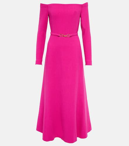 Carole off-shoulder wool gown - Gabriela Hearst - Modalova