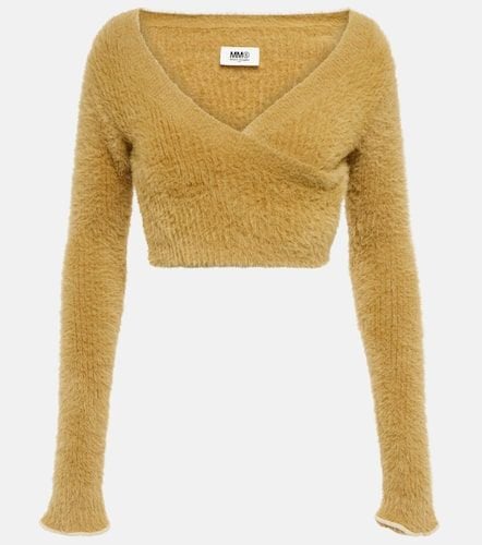 Cropped-Top aus Strick - MM6 Maison Margiela - Modalova