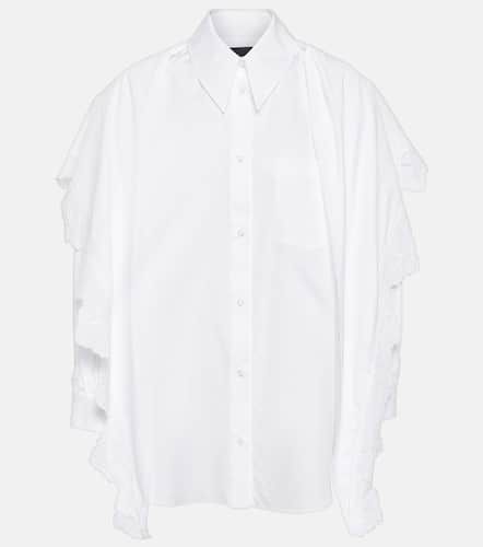 Embroidered cotton shirt - Simone Rocha - Modalova