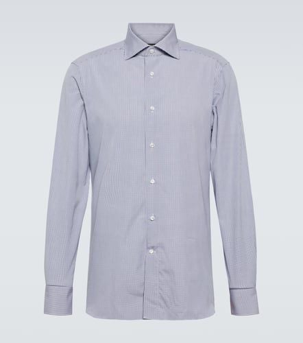 Zegna Trofeo checked cotton shirt - Zegna - Modalova