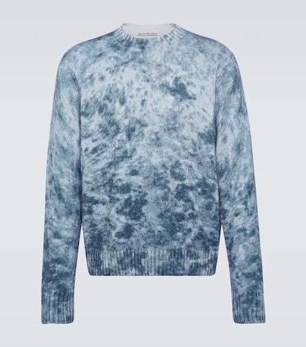 Bleached cotton sweater - Acne Studios - Modalova