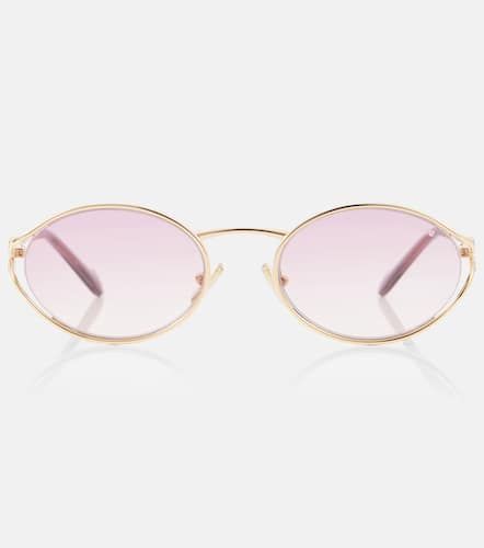 Miu Miu MU 52YS oval sunglasses - Miu Miu - Modalova