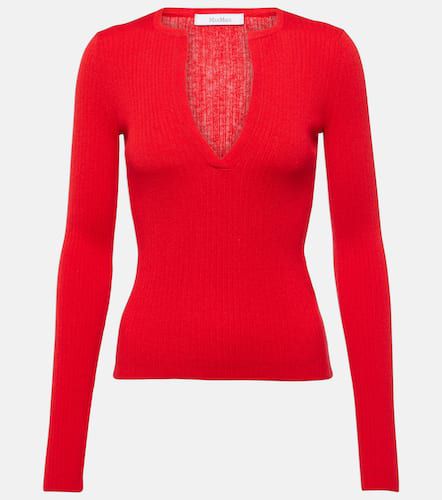 Urlo ribbed-knit silk and cashmere sweater - Max Mara - Modalova