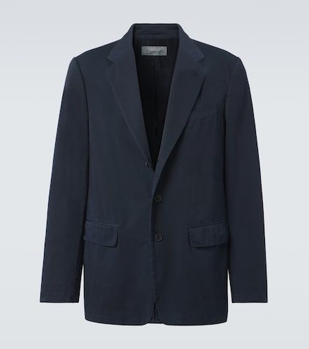 Blazer de algodón bordada - Dries Van Noten - Modalova