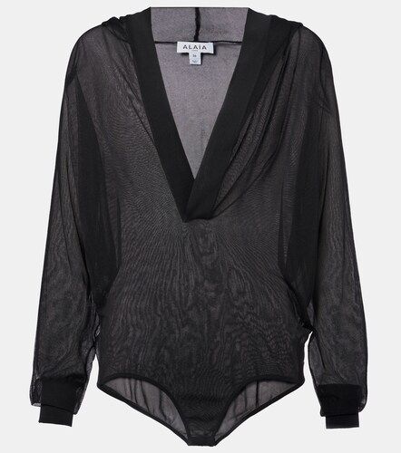 Alaïa Body con capucha transparente - Alaia - Modalova