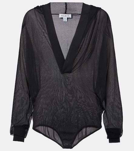 Alaïa Body trasparente con cappuccio - Alaia - Modalova